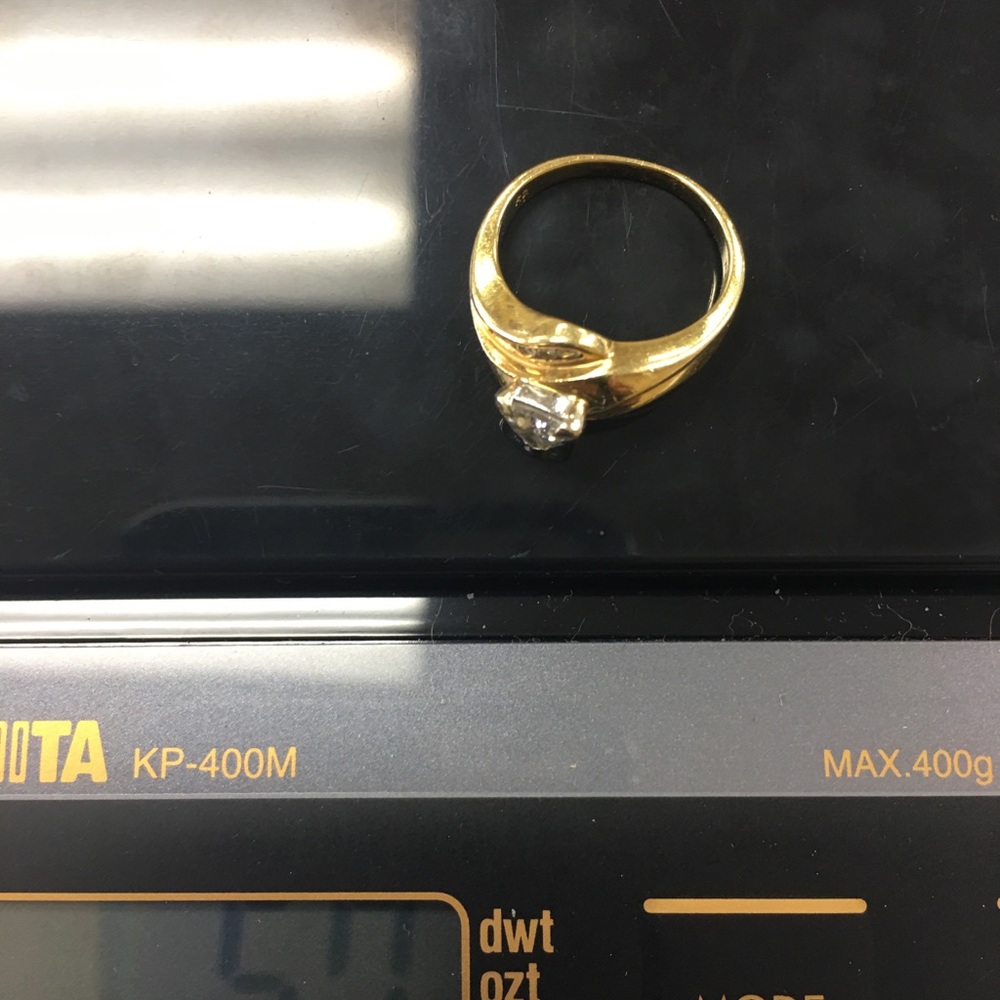 18K Diamonds Engagement Ring - Picture 4 of 4